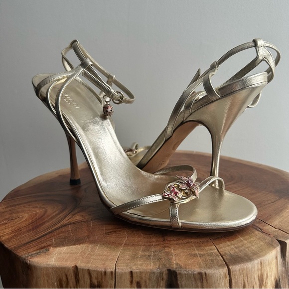 Gucci Limited Edition Runway heels sandals - Picture 2 of 11